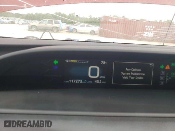 2017 Toyota Prius Plus z VIN JTDKARFP1H3022985, wystawiony jako Copart lot #51566365 z przebiegiem 117 273 mil mil oraz Szkoda całkowita • Salvage title. Historia ofert i sprzedaży dostępna na DreamBid. Obrazek 9.