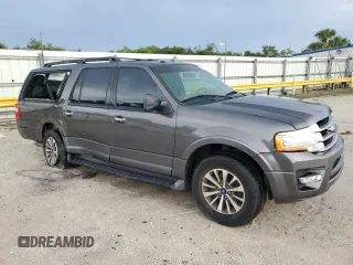 2017 Ford Expedition EL XLT with VIN 1FMJK1HT3HEA05853, listed as a Copart auction lot 72407424 with 136,234 mi miles and Salvage Title. Bid and sale history available at carsss.com. Image 4.