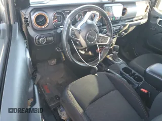 2021 Jeep Gladiator Mojave with VIN 1C6JJTEG1ML610770, listed as a Copart auction lot 41692045 with 53,970 mi miles and Salvage Title. Bid and sale history available at DreamBid. Image 8.