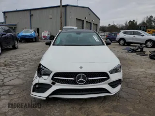 2020 Mercedes-Benz CLA 250 with VIN WDD5J4GB0LN035801, listed as a Copart auction lot 44207555 with 78,857 mi miles and Salvage Title. Bid and sale history available at DreamBid. Image 5.