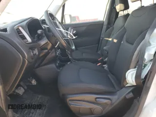 2017 Jeep Renegade Latitude with VIN ZACCJBBB2HPF24891, listed as a Copart auction lot 50672155 with 93,730 mi miles and Salvage Title. Bid and sale history available at carsss.com. Image 7.