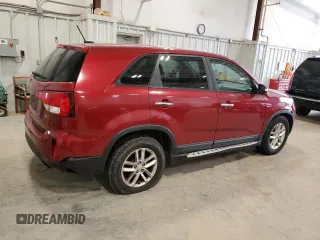 2014 Kia Sorento LX with VIN 5XYKT3A65EG487427, listed as a Copart auction lot 52041315 with 195,327 mi miles and Non Repairable. Bid and sale history available at carsss.com. Image 3.