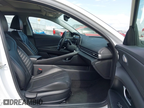 2024 Hyundai Elantra Limited with VIN KMHLP4DG5RU703294, listed as a IAAI auction lot 42137078 with 24,013 mi miles and . Bid and sale history available at DreamBid. Image 5.