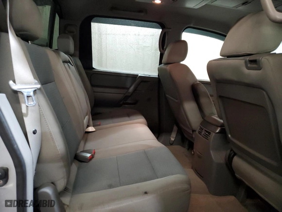 2007 Nissan Titan LE with VIN 1N6BA07B37N215122, listed as a Copart auction lot 44695515 with 202,560 mi miles and Salvage Title. Bid and sale history available at carsss.com. Image 10.