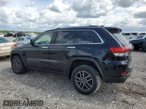 2021 Jeep Grand Cherokee Limited with VIN 1C4RJFBG7MC646190, listed as a Copart auction lot 57762155 with 86,570 mi miles and Clean title. Bid and sale history available at DreamBid. Image 2.