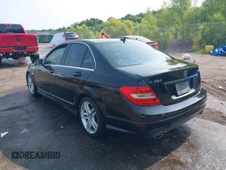 2012 Mercedes-Benz C 300 Sport with VIN WDDGF8BB6CR207945, listed as a IAAI auction lot 42394613 with 232,233 mi miles and . Bid and sale history available at DreamBid. Image 3.