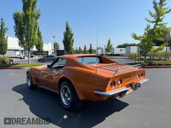 1972 Chevrolet Corvette with VIN 1Z37K2S517284, listed as a Copart auction lot 66354725 with 87,428 mi miles and Clean title. Bid and sale history available at DreamBid. Image 3.