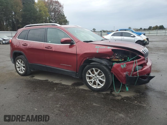 2016 Jeep Cherokee Latitude with VIN 1C4PJLCS1GW247965, listed as a Copart auction lot 80340364 with 114,182 mi miles and Salvage Title. Bid and sale history available at carsss.com. Image 4.