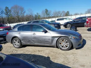 2011 Infiniti G37 Sedan x with VIN JN1CV6AR1BM411436, listed as a IAAI auction lot 41340113 with 144,411 mi miles. Bid and sale history available at carsss.com. Image 13.