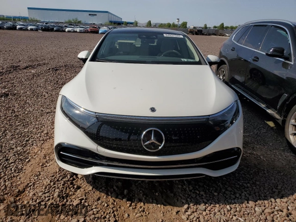 2023 Mercedes-Benz EQS with VIN W1KCG2DB9PA025408, listed as a Copart auction lot 64037544 with 12,134 mi miles and Salvage Title. Bid and sale history available at carsss.com. Image 5.
