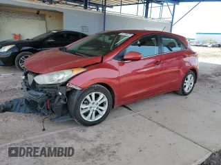 2014 Hyundai Elantra GT with VIN KMHD35LH1EU201747, listed as a Copart auction lot 52236025 with 65,268 mi miles and Salvage Title. Bid and sale history available at carsss.com. Image 1.