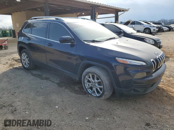 2015 Jeep Cherokee Latitude with VIN 1C4PJLCBXFW700186, listed as a Copart auction lot 49210955 with 160,087 mi miles and Salvage Title. Bid and sale history available at DreamBid. Image 4.
