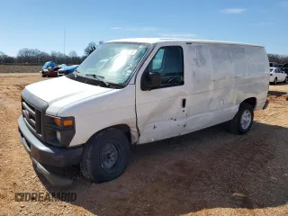 2011 Ford Econoline Cargo Commercial with VIN 1FTSE3EL1BDA35379, listed as a Copart auction lot 45563215 with 155,583 mi miles and Salvage Title. Bid and sale history available at carsss.com. Image 1.