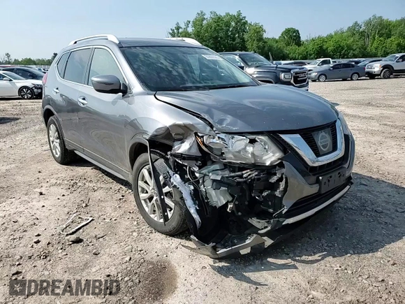 2017 Nissan Rogue SV with VIN KNMAT2MV9HP583331, listed as a Copart auction lot 60802305 with 126,265 mi miles and Salvage title. Bid and sale history available at DreamBid. Image 14.