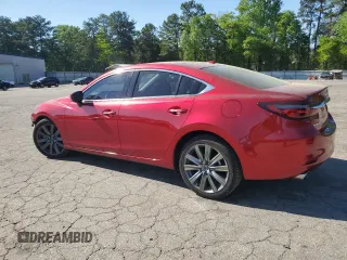 2021 Mazda 6 Grand Touring with VIN JM1GL1TY4M1616684, listed as a Copart auction lot 51931055 with 33,321 mi miles and Salvage Title. Bid and sale history available at carsss.com. Image 2.