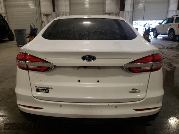 2019 Ford Fusion SE with VIN 3FA6P0HD1KR199646, listed as a Copart auction lot 51060015 with 63,305 mi miles and Salvage Title. Bid and sale history available at carsss.com. Image 6.
