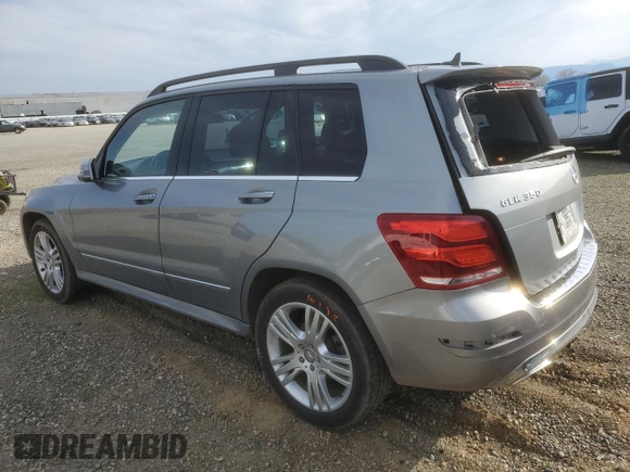 2015 Mercedes-Benz GLK with VIN WDCGG8JB0FG440447, listed as a Copart auction lot 48285755 with 114,987 mi miles and Salvage Title. Bid and sale history available at carsss.com. Image 2.