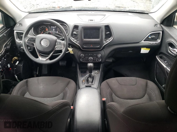 2019 Jeep Cherokee Latitude с VIN 1C4PJLCB5KD357468, выставлен на аукционе Copart как лот 57979625 с пробегом 69 644 миль миль и Списание • Salvage title. История ставок и продаж доступна на DreamBid. Изображение 8.