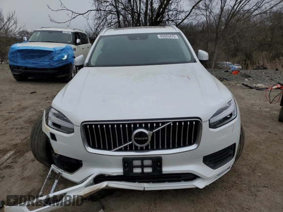 2021 Volvo XC90 Momentum with VIN YV4102PK5M1764561, listed as a Copart auction lot 45925475 with 0 mi miles and Salvage Title. Bid and sale history available at carsss.com. Image 5.