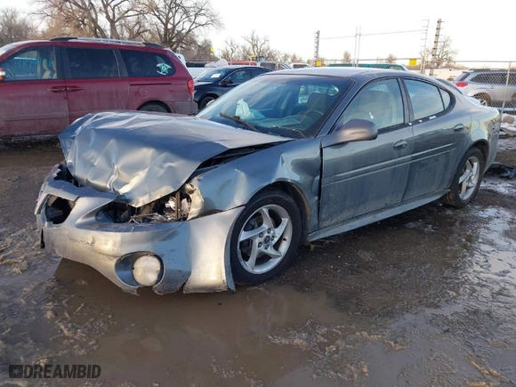 2004 Pontiac Grand Prix GTP with VIN 2G2WR524041363510, listed as a IAAI auction lot 41334336 with 187,802 mi miles. Bid and sale history available at carsss.com. Image 2.