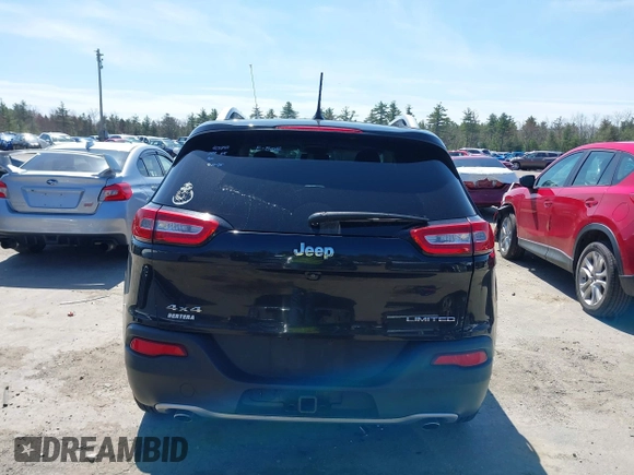 2014 Jeep Cherokee Limited with VIN 1C4PJMDS7EW247020, listed as a IAAI auction lot 42081243 with 46,499 mi miles. Bid and sale history available at carsss.com. Image 16.