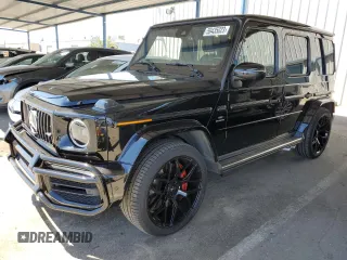 2019 Mercedes-Benz G AMG G 63 with VIN WDCYC7HJ9KX320082, listed as a Copart auction lot 59435023 with 28,502 mi miles. Bid and sale history available at carsss.com. Image 1.