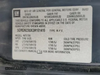 2003 Hummer H2 with VIN 5GRGN23UX3H101416, listed as a Copart auction lot 84423354 with 113,699 mi miles and Clean Title. Bid and sale history available at carsss.com. Image 13.