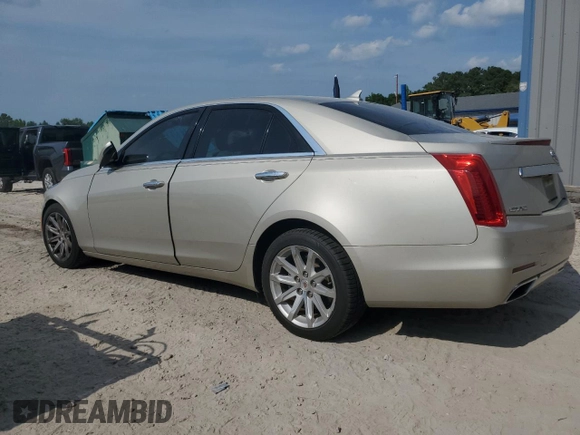 2014 Cadillac CTS Luxury RWD with VIN 1G6AR5S31E0124965, listed as a Copart auction lot 57506875 with 78,668 mi miles and Salvage title. Bid and sale history available at DreamBid. Image 2.