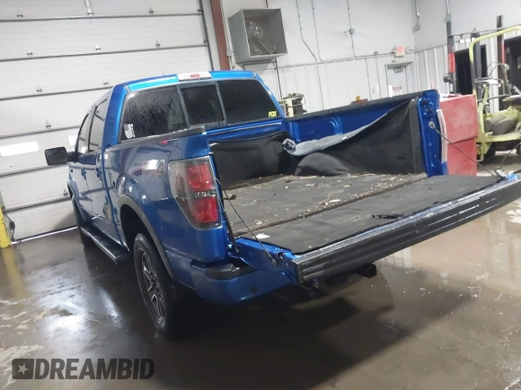 2012 Ford F-150 XL with VIN 1FTFW1ET6CFB80880, listed as a IAAI auction lot 41483041 with 225,924 mi miles. Bid and sale history available at carsss.com. Image 3.