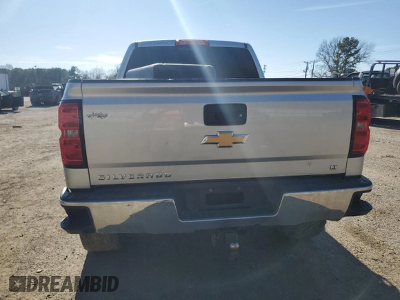 2017 Chevrolet Silverado 1500 LT with VIN 3GCUKREC3HG482604, listed as a Copart auction lot 46848455 with 155,525 mi miles and Salvage Title. Bid and sale history available at DreamBid. Image 6.