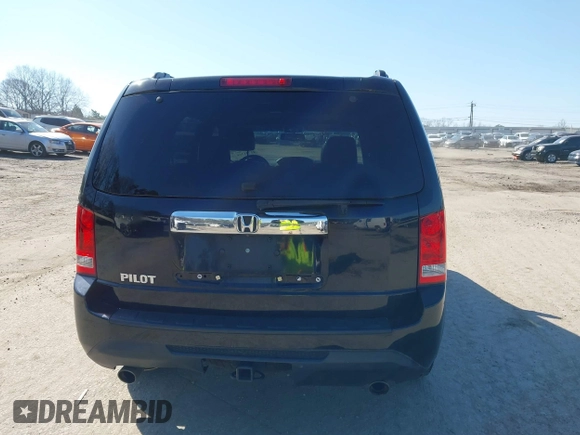 2012 Honda Pilot EX-L with VIN 5FNYF3H56CB037143, listed as a IAAI auction lot 41791166 with 191,262 mi miles. Bid and sale history available at carsss.com. Image 16.