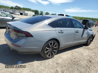 2023 Honda Accord Touring with VIN 1HGCY2F86PA022802, listed as a Copart auction lot 54009195 with Not provided miles and Salvage title. Bid and sale history available at DreamBid. Image 3.