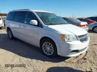 2016 Dodge Grand Caravan SXT with VIN 2C4RDGCG2GR368502, listed as a IAAI auction lot 41368628 with 1 mi miles. Bid and sale history available at carsss.com. Image 1.