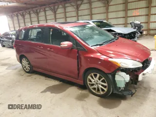 2014 Mazda 5 Grand Touring with VIN JM1CW2DLXE0172751, listed as a Copart auction lot 65447264 with 338,894 mi miles and Salvage Title. Bid and sale history available at DreamBid. Image 4.