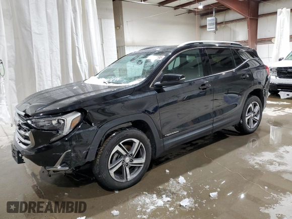 2021 GMC Terrain SLT z VIN 3GKALVEV1ML391041, wystawiony jako Copart lot #59971265 z przebiegiem 78 860 mil mil oraz Nie do naprawy • Non repairable. Historia ofert i sprzedaży dostępna na DreamBid. Obrazek 1.