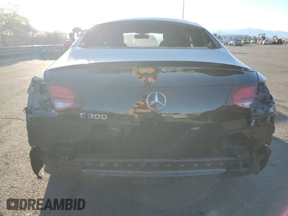2021 Mercedes-Benz C 300 with VIN W1KWJ8DB6MG094048, listed as a Copart auction lot 87218894 with 50,604 mi miles and Salvage title. Bid and sale history available at DreamBid. Image 6.