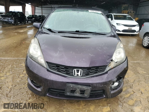 2013 Honda Fit Sport with VIN JHMGE8H50DC006608, listed as a Copart auction lot 44810935 with 96,280 mi miles and Salvage Title. Bid and sale history available at carsss.com. Image 5.