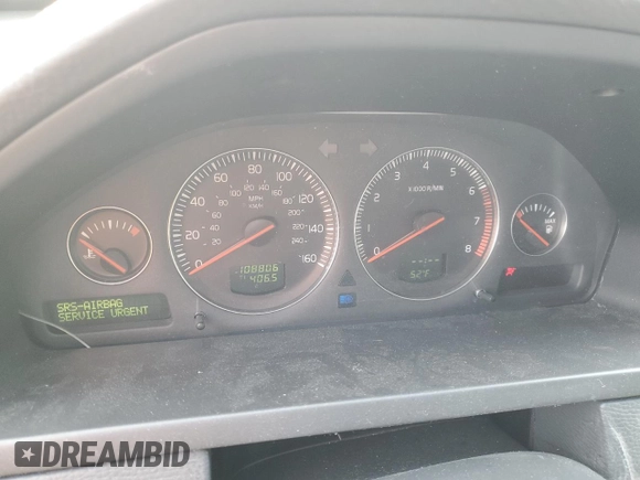 2004 Volvo XC90 with VIN YV1CZ59H541131198, listed as a Copart auction lot 47843395 with 108,806 mi miles and Salvage Title. Bid and sale history available at carsss.com. Image 9.