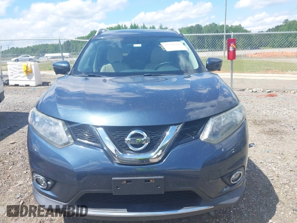 2016 Nissan Rogue SV z VIN 5N1AT2MV7GC747967, wystawiony jako IAAI lot #42231369 z przebiegiem 98 945 mil mil oraz . Historia ofert i sprzedaży dostępna na DreamBid. Obrazek 12.