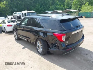 2023 Ford Explorer XLT with VIN 1FMSK8DH2PGA54527, listed as a IAAI auction lot 42463206 with 26,420 mi miles and . Bid and sale history available at DreamBid. Image 3.