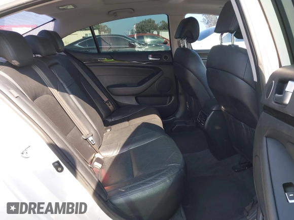 2016 Kia Cadenza Premium with VIN KNALN4D75G5218796, listed as a IAAI auction lot 42151269 with 123,332 mi miles. Bid and sale history available at carsss.com. Image 8.