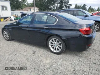 2014 BMW 5 Series 535i xDrive with VIN WBA5B3C52ED536678, listed as a Copart auction lot 61606815 with 53,412 mi miles and Salvage title. Bid and sale history available at DreamBid. Image 2.