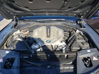 2011 BMW 7 Series 750Li with VIN WBAKB8C52BCY66628, listed as a Copart auction lot 77191054 with 39,503 mi miles and Salvage Title. Bid and sale history available at carsss.com. Image 11.