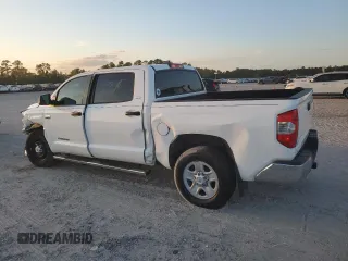 2020 Toyota Tundra 2WD SR5 with VIN 5TFEY5F17LX263254, listed as a Copart auction lot 76206444 with 57,348 mi miles and Salvage Title. Bid and sale history available at carsss.com. Image 2.