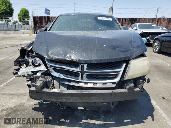 2014 Dodge Avenger SE with VIN 1C3CDZAB4EN182323, listed as a Copart auction lot 61045705 with 166,713 mi miles and Salvage title. Bid and sale history available at DreamBid. Image 5.