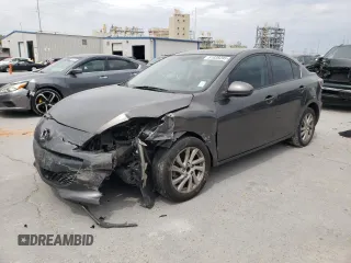 2013 Mazda 3 i Touring with VIN JM1BL1V76D1744827, listed as a Copart auction lot 51038295 with 152,292 mi miles and Salvage Title. Bid and sale history available at DreamBid. Image 1.
