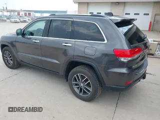 2017 Jeep Grand Cherokee Limited with VIN 1C4RJFBG5HC836740, listed as a IAAI auction lot 42370107 with 107,609 mi miles and . Bid and sale history available at DreamBid. Image 3.