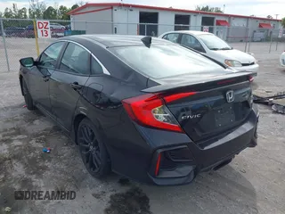 2020 Honda Civic Si with VIN 2HGFC1E50LH702493, listed as a IAAI auction lot 40609245 with 62,660 mi miles and . Bid and sale history available at DreamBid. Image 3.
