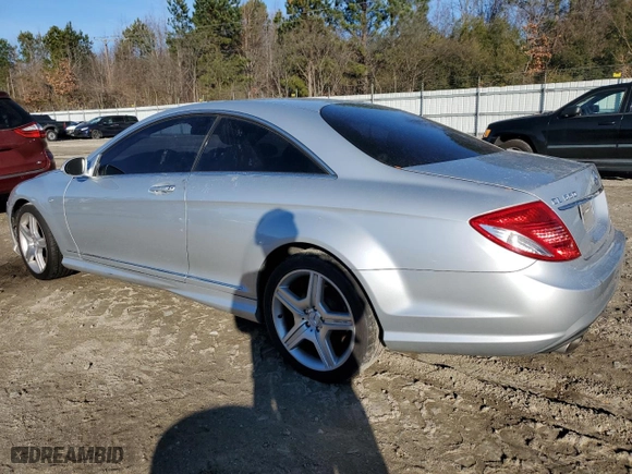 2009 Mercedes-Benz CL-Class 5.5L V8 with VIN WDDEJ86XX9A022090, listed as a Copart auction lot 86582484 with NaN miles and Salvage Title. Bid and sale history available at carsss.com. Image 2.