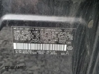 2017 Lexus IS 300 z VIN JTHCM1D21H5018586, wystawiony jako Copart lot #45722105 z przebiegiem 44 896 mil mil oraz Szkoda całkowita • Salvage title. Historia ofert i sprzedaży dostępna na DreamBid. Obrazek 12.